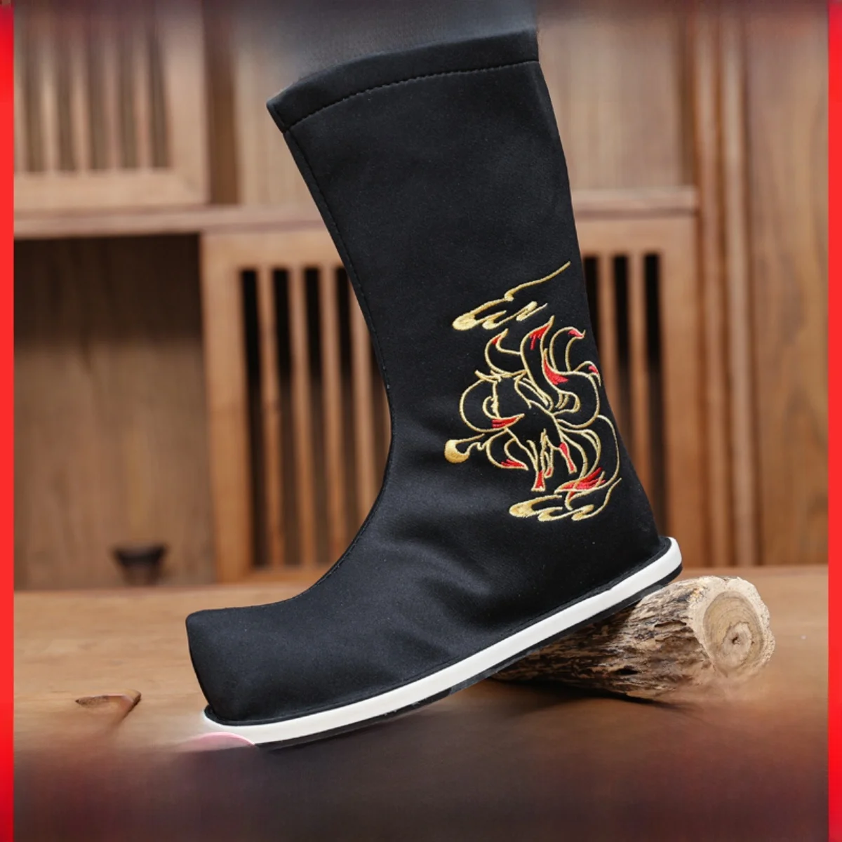 Elevated Ancient Chinese Performance Boots Li Bla Fem Martial Artist M oe Cap Toe Traditional Costume Dance oes
Elevated Ancient Chinese Performance Boots Li Bla Fem Martial Artist M oe Cap Toe Traditional Costume Dance oes