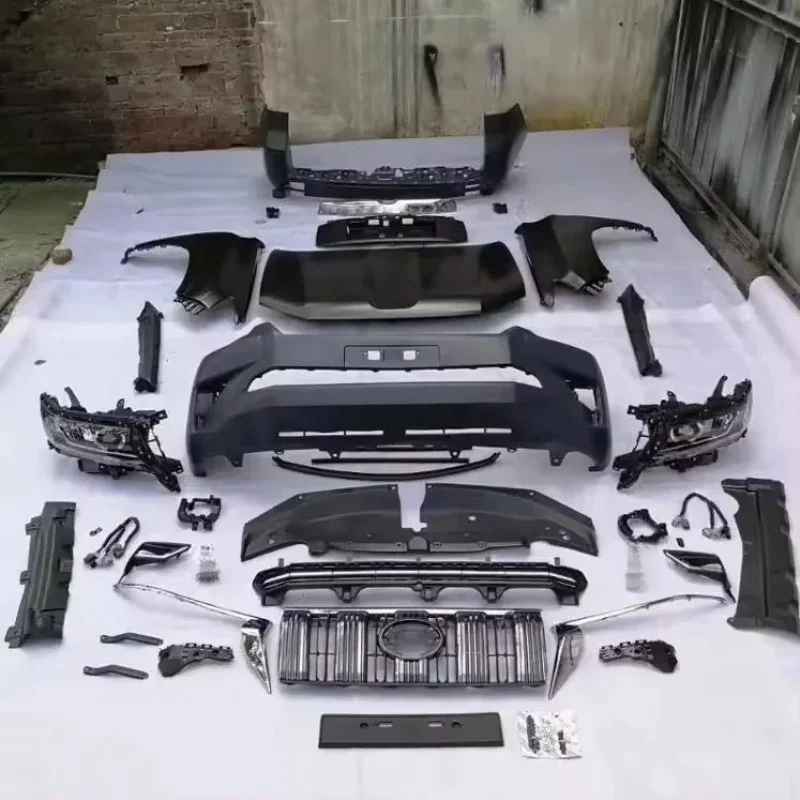 High Quality Facelift Body Kit Set for Prado FJ150 2010-2017 Upgrade to 2018
High Quality Facelift Body Kit Set for Prado FJ150 2010-2017 Upgrade to 2018