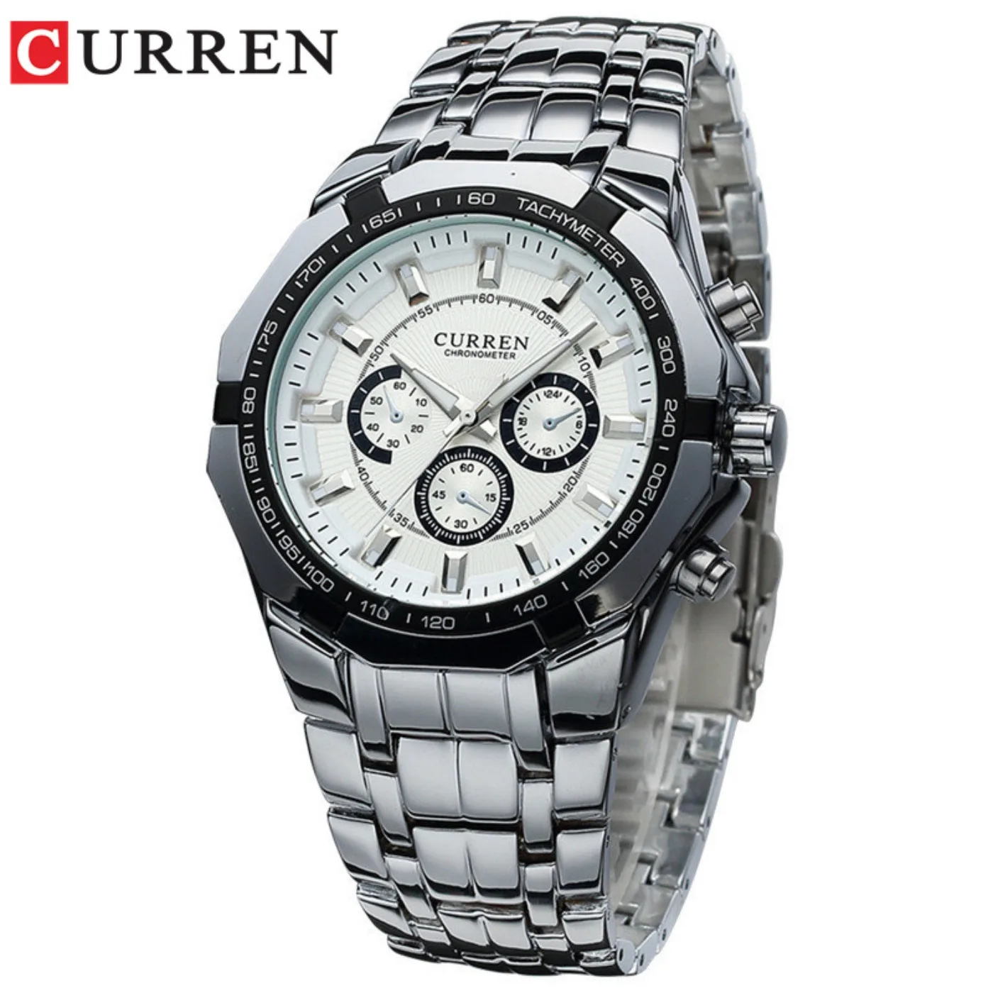 CURREN Men Luxury Brand Military Sport Mens Watches Full Steel Quartz Clock Men's Waterproof Business Watch Relogio Masculino
CURREN Men Luxury Brand Military Sport Mens Watches Full Steel Quartz Clock Men's Waterproof Business Watch Relogio Masculino