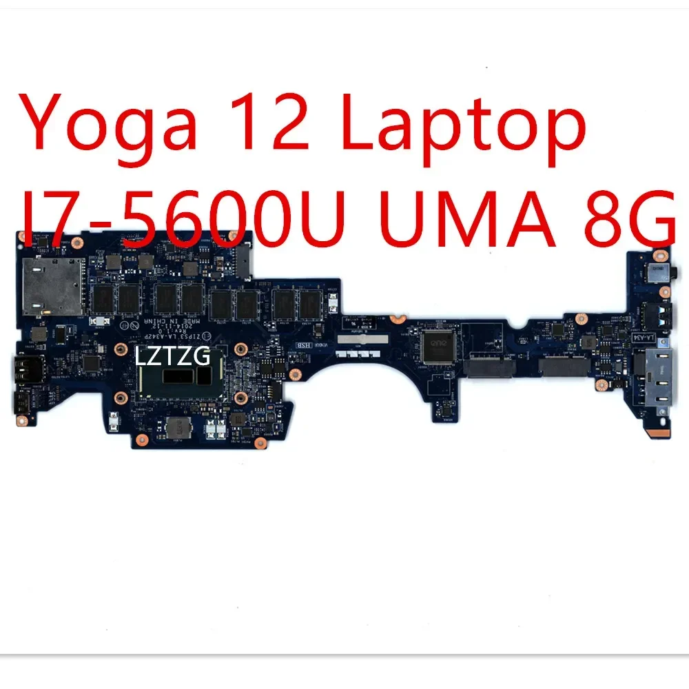 Материнская плата для ноутбука Lenovo ThinkPad Yoga 12, материнская плата I7-5600U UMA 8G 00HT713 01AY530
Материнская плата для ноутбука Lenovo ThinkPad Yoga 12, материнская плата I7-5600U UMA 8G 00HT713 01AY530