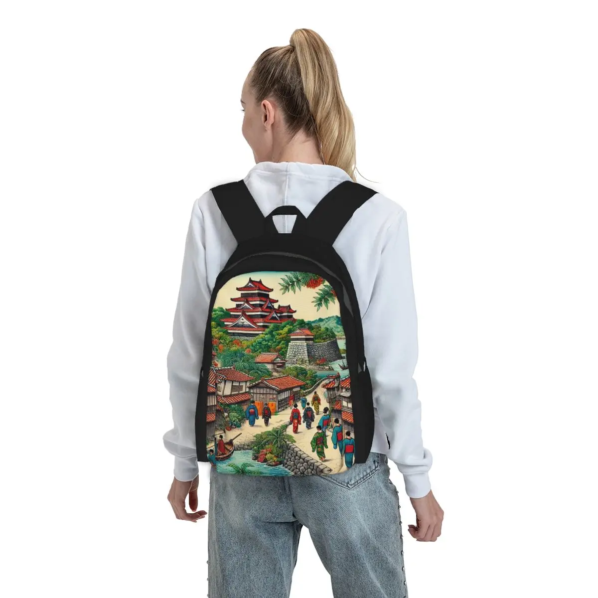 Ryukyu Kingdom Castle Town Walk Backpack Student BookBag Children School Bag Computer Shoulder Bags for Men Women
Ryukyu Kingdom Castle Town Walk Backpack Student BookBag Children School Bag Computer Shoulder Bags for Men Women