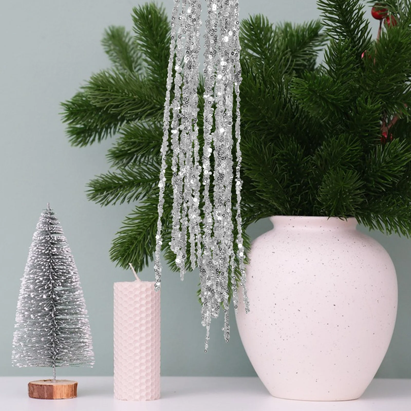 Fake Xmas Branches for Christmas Decorations Indoor Home Room Party Artificial Plastic Bead Stems Holiday Centerpiece Design
Fake Xmas Branches for Christmas Decorations Indoor Home Room Party Artificial Plastic Bead Stems Holiday Centerpiece Design