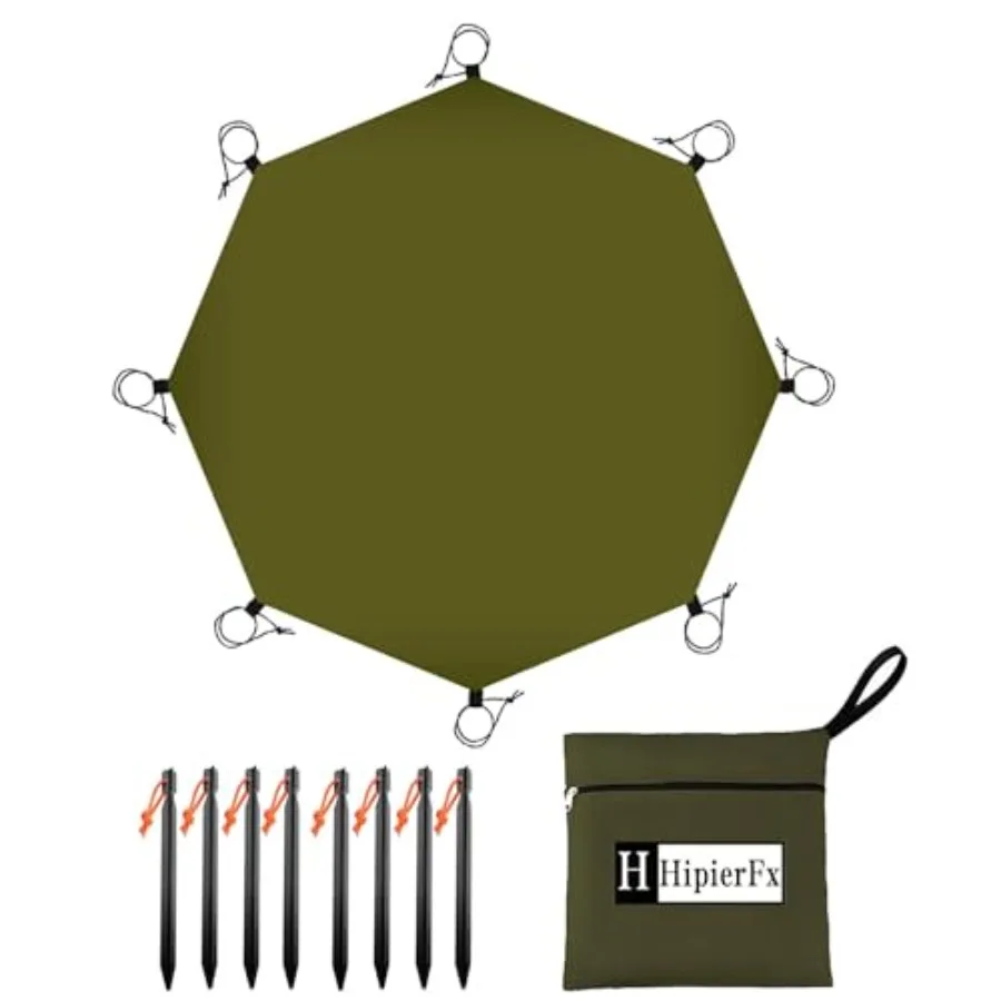 13.5x13.5 Feet Tent Footprint Waterproof Camping Tarp Ultralight Mat Under Tent Moisture-Proof Ground Sheet Mat
13.5x13.5 Feet Tent Footprint Waterproof Camping Tarp Ultralight Mat Under Tent Moisture-Proof Ground Sheet Mat