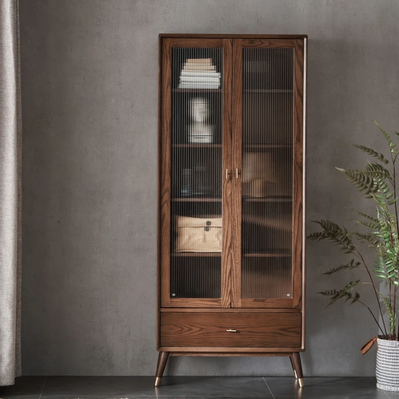 -ee G1171 Simple Modern Natural Solid Oak Wood Home Office & Living Room Bedroom Glass Doors Bookcase
-ee G1171 Simple Modern Natural Solid Oak Wood Home Office & Living Room Bedroom Glass Doors Bookcase