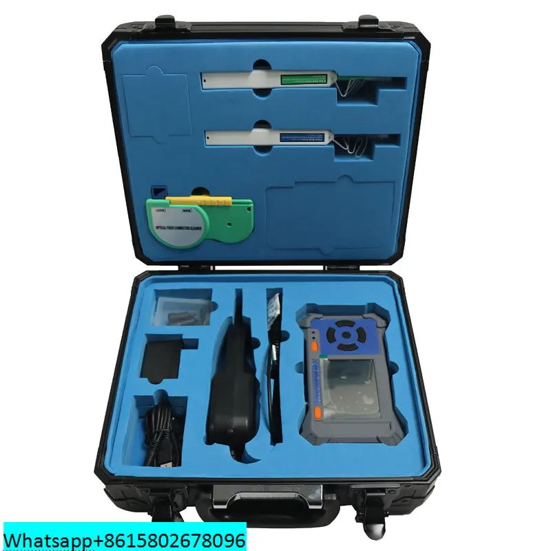 Fiber Inspection Probe Tool Kits with One Click Cleaning Pen and Cleaning Box and Camera Function
Fiber Inspection Probe Tool Kits with One Click Cleaning Pen and Cleaning Box and Camera Function