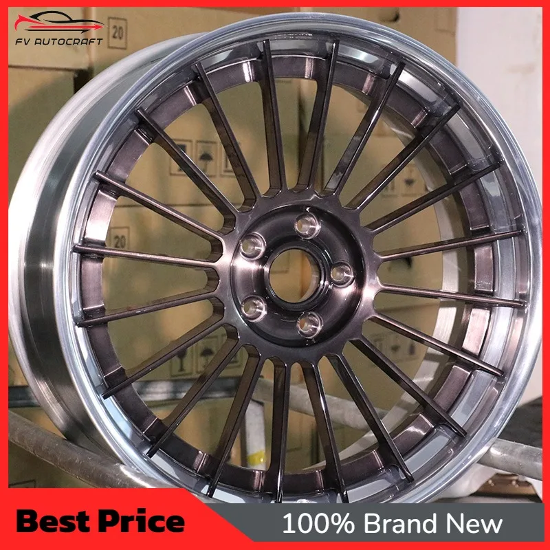 【2026】RWE Two-Piece Modified Forged Aluminum Wheel Hub Polished CNC Machining Matte Black Spokes New Wheel Rim 5 Year Warranty
【2026】RWE Two-Piece Modified Forged Aluminum Wheel Hub Polished CNC Machining Matte Black Spokes New Wheel Rim 5 Year Warranty