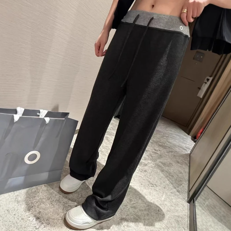 High Waist Women Pants Soft Comfort Dark Grey Drawstring Sweatpants Women Casual Loose Spring Yoga Straight Trousers Women
High Waist Women Pants Soft Comfort Dark Grey Drawstring Sweatpants Women Casual Loose Spring Yoga Straight Trousers Women