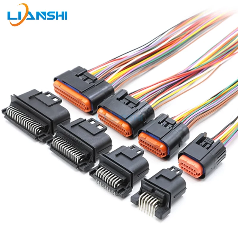 JAE type automotive waterproof connector MX23A12SF1 MX23A26NF1 PCB board end harness plug pin end
JAE type automotive waterproof connector MX23A12SF1 MX23A26NF1 PCB board end harness plug pin end