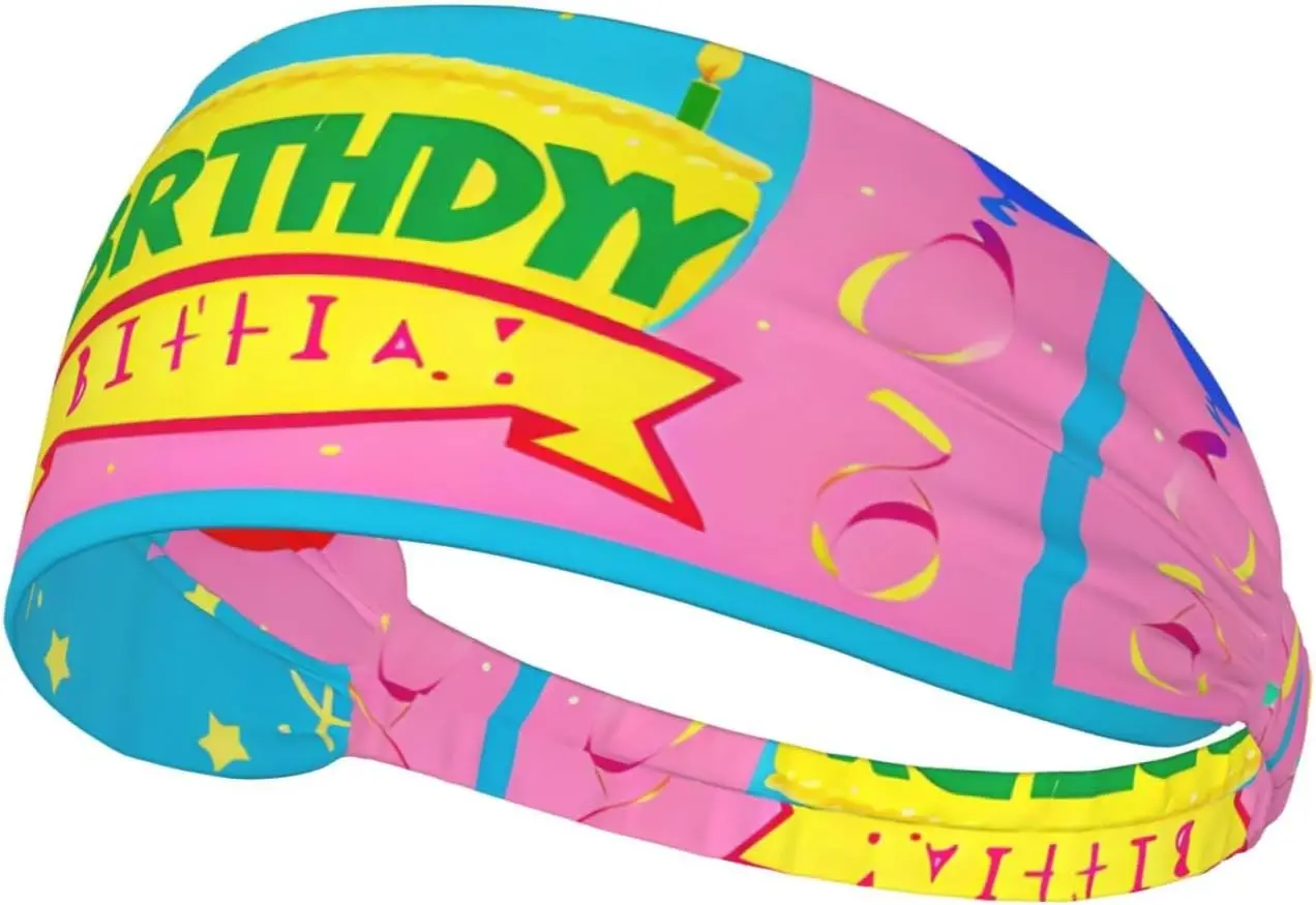 Happy Birthday Balloon Elastic Exercise Headband, Fitness Exercise Yoga Cycling Headband, Outdoor Sports Elastic Sweat-Absorbing
Happy Birthday Balloon Elastic Exercise Headband, Fitness Exercise Yoga Cycling Headband, Outdoor Sports Elastic Sweat-Absorbing