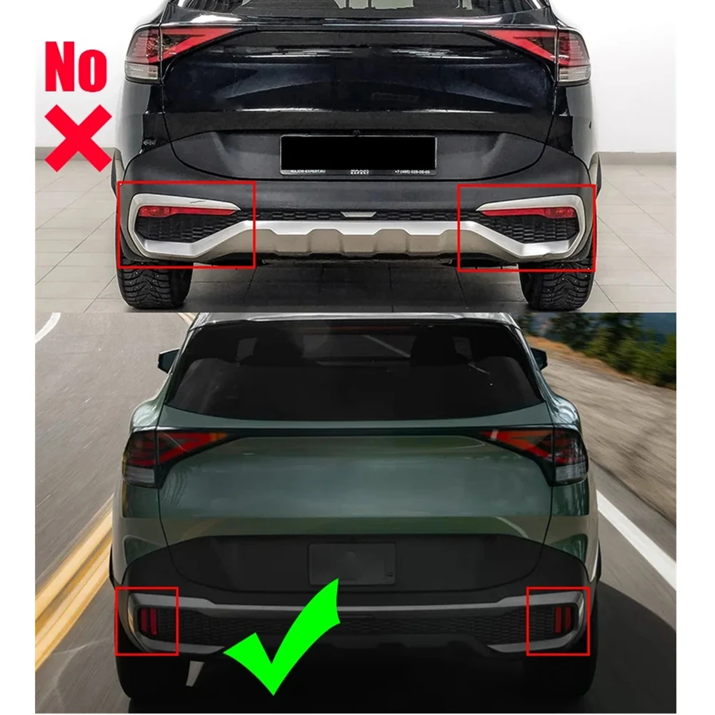 Отражатели заднего бампера для Kia Sportage 2023-2025 X-Pro Prestige стоп-сигнал
Отражатели заднего бампера для Kia Sportage 2023-2025 X-Pro Prestige стоп-сигнал