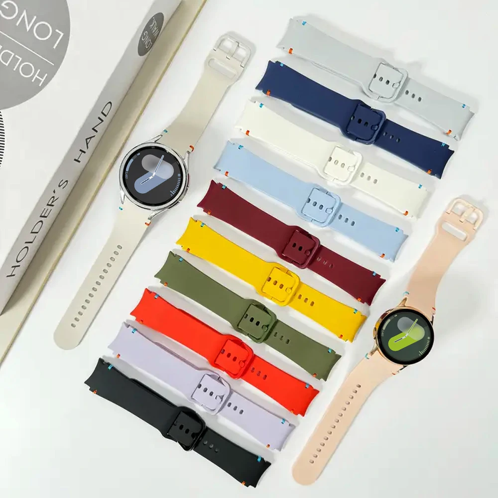 Ремешок силиконовый для Samsung Galaxy Watch 7 FE 4 6 Classic 5 Pro, оригинальный спортивный браслет для Samsung Galaxy Watch 7, 45 мм 44 мм 40 мм
Ремешок силиконовый для Samsung Galaxy Watch 7 FE 4 6 Classic 5 Pro, оригинальный спортивный браслет для Samsung Galaxy Watch 7, 45 мм 44 мм 40 мм