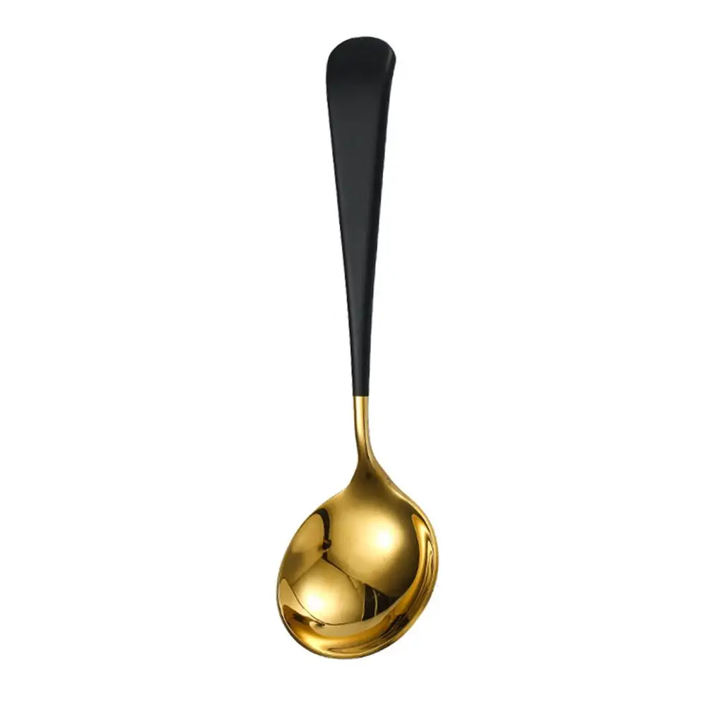 Stainless Steel Soup Spoon Long Handle Kitchen Silverware Serving Ladles Mixing Cooking Home Coffee House Dinner Party Gift
Stainless Steel Soup Spoon Long Handle Kitchen Silverware Serving Ladles Mixing Cooking Home Coffee House Dinner Party Gift