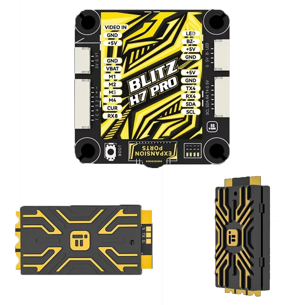 IFlight 2025 New BLITZ F7 Pro Combo Set with BLITZ E80 Single ESC for FPV RC Drone
IFlight 2025 New BLITZ F7 Pro Combo Set with BLITZ E80 Single ESC for FPV RC Drone