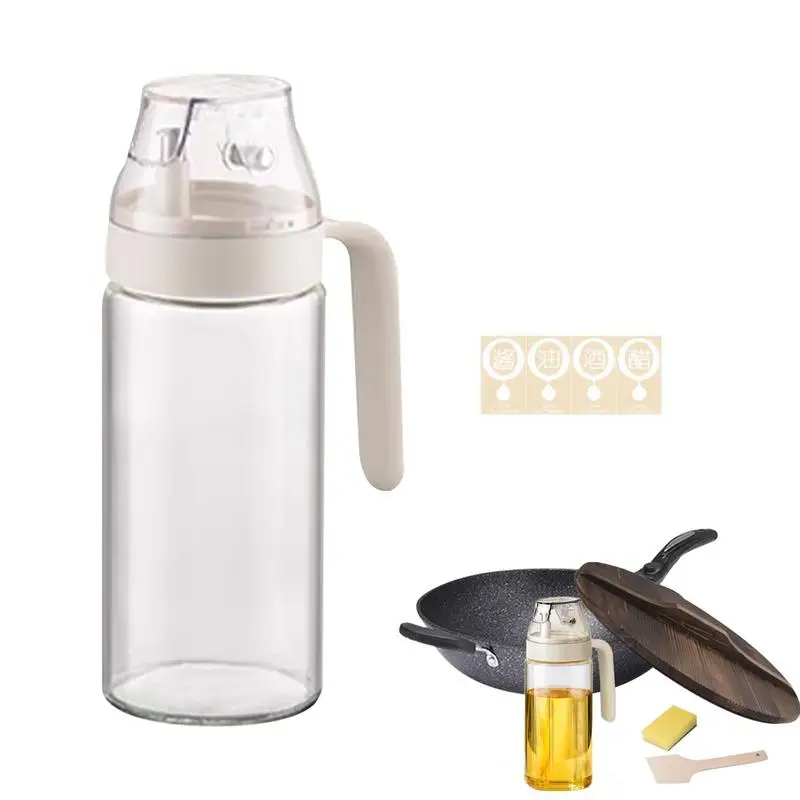 Oil Dispenser Condiment Auto-Seal Portion Control Olive Oil Bottle Sauce Leak-Proof Ergonomic Dust-Proof Kitchen Accessories
Oil Dispenser Condiment Auto-Seal Portion Control Olive Oil Bottle Sauce Leak-Proof Ergonomic Dust-Proof Kitchen Accessories