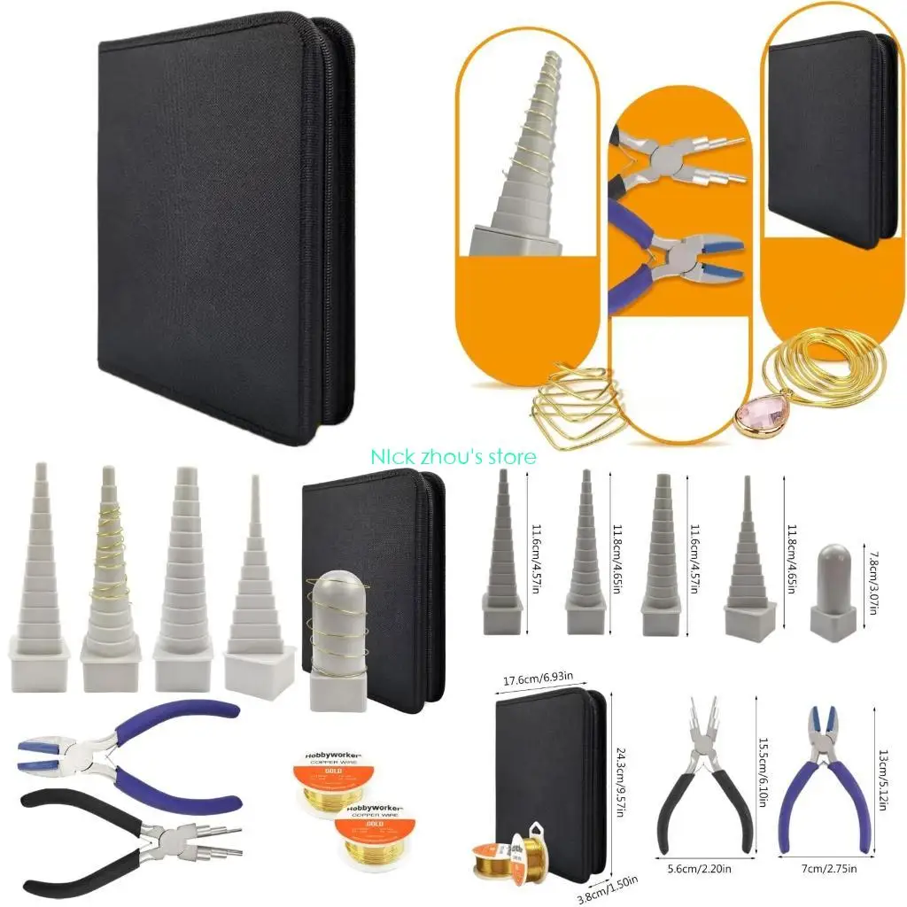 E15E Winding Tool Wire Jewelry Making Tool Alloy Material for DIY DIY Enthusiasts
E15E Winding Tool Wire Jewelry Making Tool Alloy Material for DIY DIY Enthusiasts