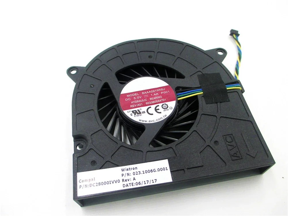NEW FAN FOR Asus A5200WFA All In One A Series A5401WRPK 13PT02K0T01011 DC28000RHV0
NEW FAN FOR Asus A5200WFA All In One A Series A5401WRPK 13PT02K0T01011 DC28000RHV0