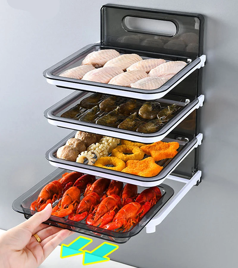 Portable Kitchen Vegetable Fruit Food Tray Multifunctional Hot Pot Home Kitchen StorageWall Mounted Organizer Shelf Space Saver
Portable Kitchen Vegetable Fruit Food Tray Multifunctional Hot Pot Home Kitchen StorageWall Mounted Organizer Shelf Space Saver