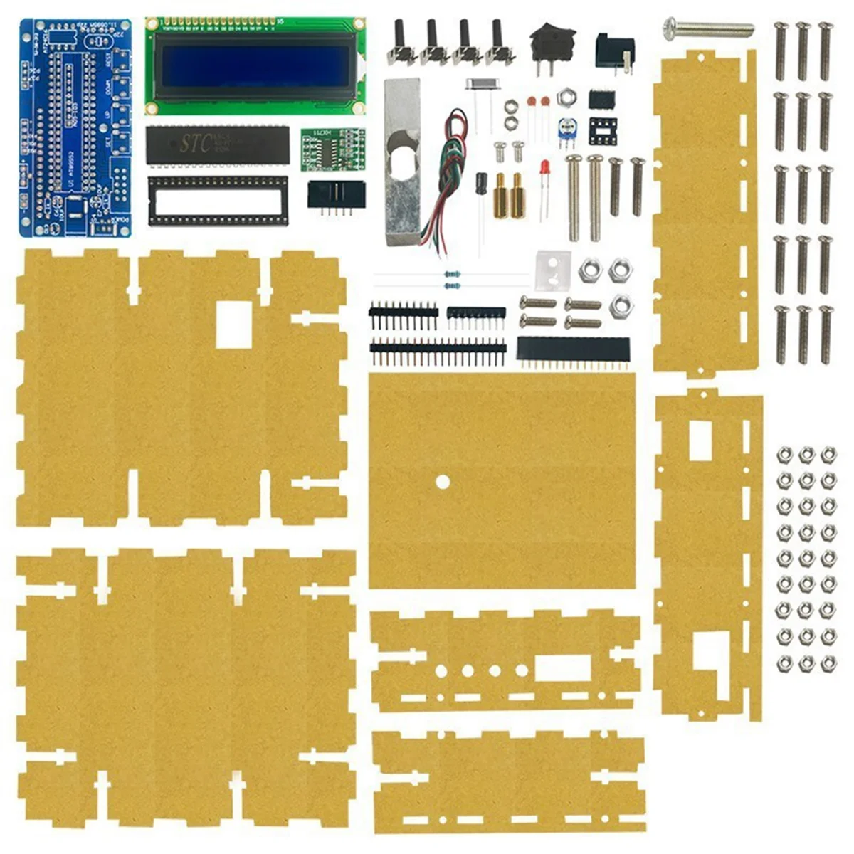 A07I микроконтроллер электронные весы DIY комплект с кронштейном тензодатчик схема эксперименты детали самособранная печатная плата
A07I микроконтроллер электронные весы DIY комплект с кронштейном тензодатчик схема эксперименты детали самособранная печатная плата
