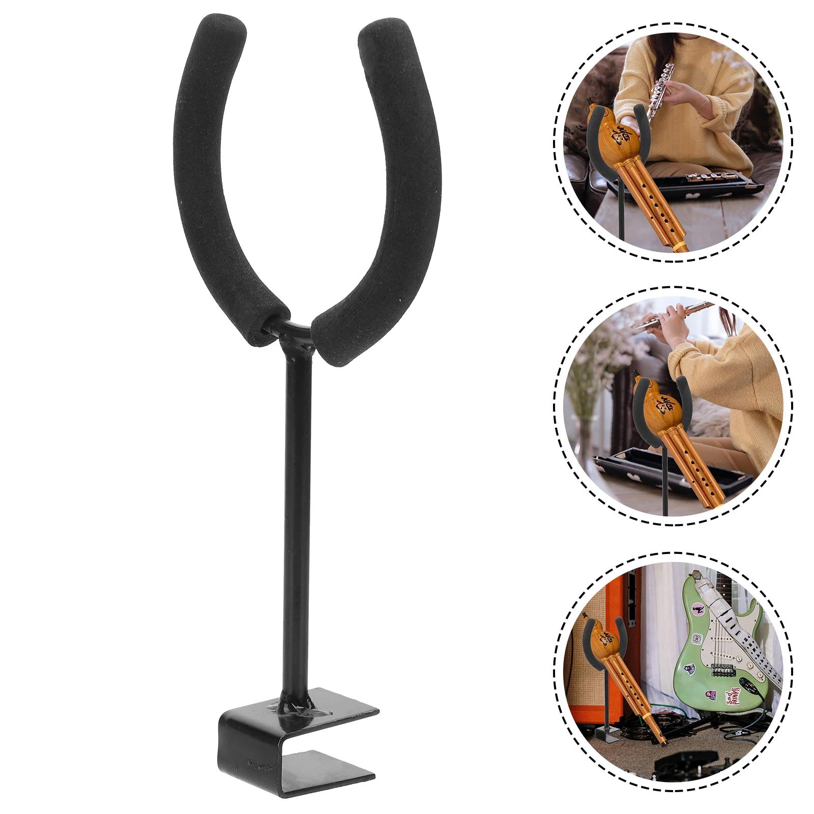 Cucurbit Hanger Wall-mounted Music Rack Flute Holder Hanging Guitar Instrument Iron
Cucurbit Hanger Wall-mounted Music Rack Flute Holder Hanging Guitar Instrument Iron