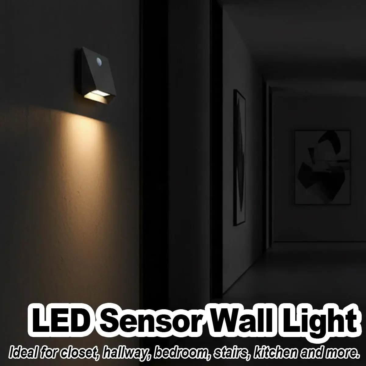 Wall Light Warm White LED USB Rechargeable Motion Sensor Auto Lighting Fixture Indoor Hallway Stairway Contemporary Deco Idea
Wall Light Warm White LED USB Rechargeable Motion Sensor Auto Lighting Fixture Indoor Hallway Stairway Contemporary Deco Idea