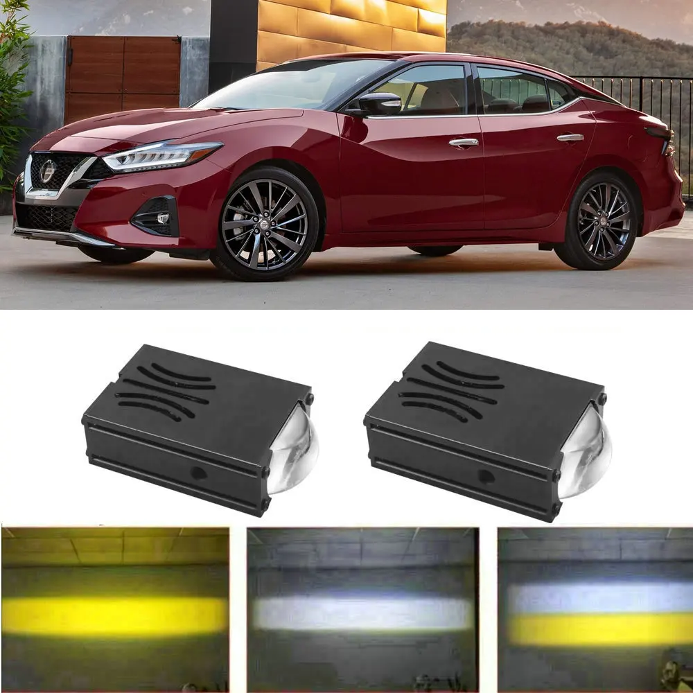 Grille Mount, White/Yellow Dual Color Modules 1.5" LED Fog Lights For Nissan GTR Interstar Kubistar LEAF Maxima Micra Murano
Grille Mount, White/Yellow Dual Color Modules 1.5" LED Fog Lights For Nissan GTR Interstar Kubistar LEAF Maxima Micra Murano