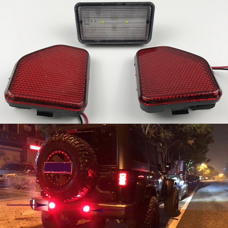 Задний бампер для Jeep JL, светодиодный задний фонарь, красный светодиодный светильник для бампера, задние фонари для Jeep Wrangler JL 2018 2019, аксессуары
Задний бампер для Jeep JL, светодиодный задний фонарь, красный светодиодный светильник для бампера, задние фонари для Jeep Wrangler JL 2018 2019, аксессуары