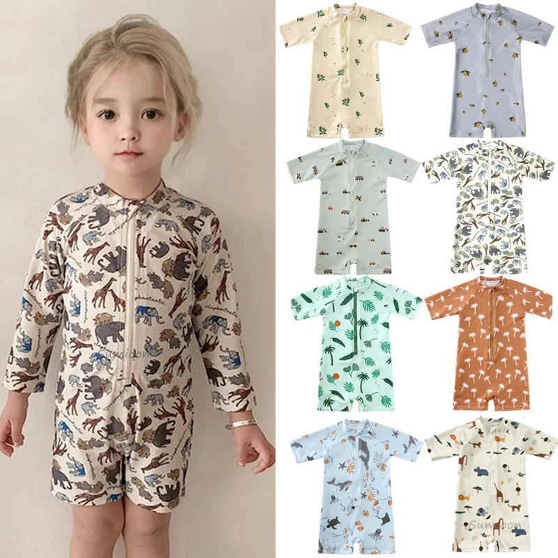 Cute Baby Girls Swimsuit SPF 50 Cartoon Shark Penguin Toddler Bathing Suit Kids Swimwear One Piece Swimming Suit for Children
Cute Baby Girls Swimsuit SPF 50 Cartoon Shark Penguin Toddler Bathing Suit Kids Swimwear One Piece Swimming Suit for Children
