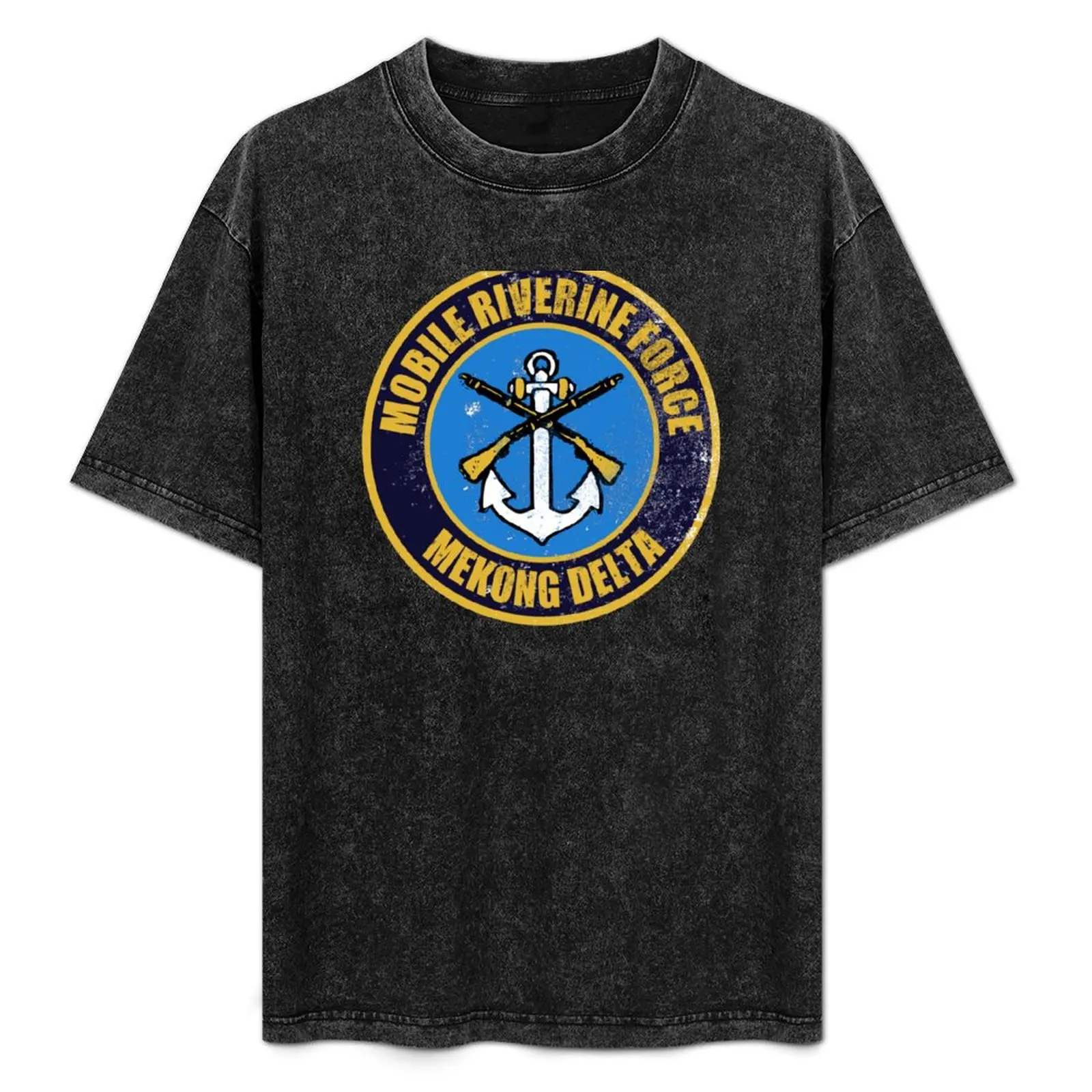 Mobile Riverine Force Patch (distressed) T-Shirt Large Size Short Sleeve T-Shirt
Mobile Riverine Force Patch (distressed) T-Shirt Large Size Short Sleeve T-Shirt