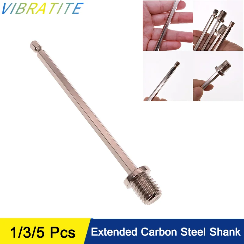 Адаптер для шестигранных сверл с удлиненным хвостовиком из углеродистой стали 140 мм, M14, 1/3/5 шт., с быстросъемным механизмом, для электроинструмента
Адаптер для шестигранных сверл с удлиненным хвостовиком из углеродистой стали 140 мм, M14, 1/3/5 шт., с быстросъемным механизмом, для электроинструмента