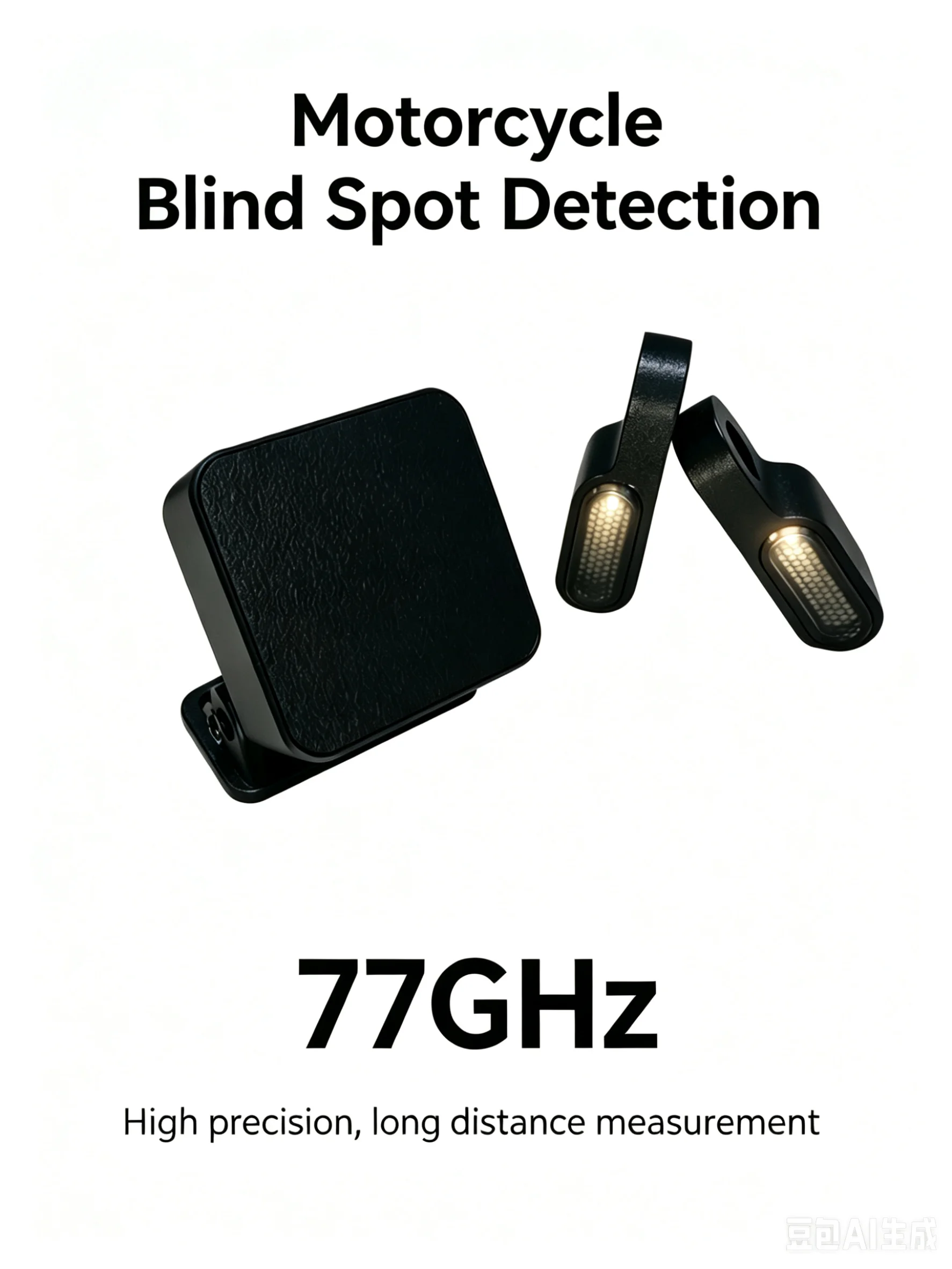 Motorcycle BSD Blind Spot Monitoring 77GHz Millimeter Wave Radar Lane Change Assist Overtake Rear Collision Warning
Motorcycle BSD Blind Spot Monitoring 77GHz Millimeter Wave Radar Lane Change Assist Overtake Rear Collision Warning