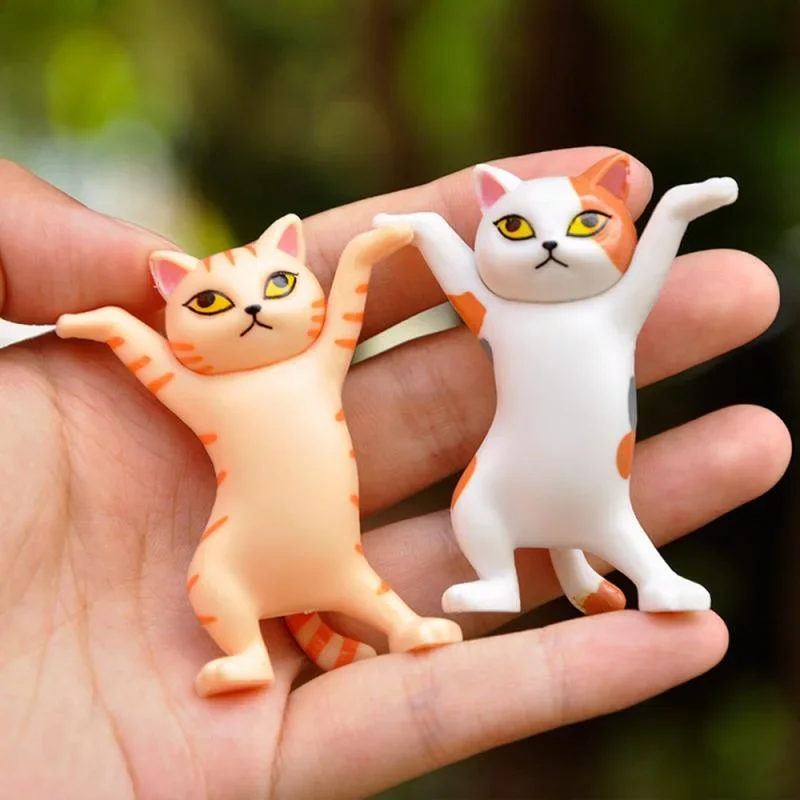 Cartoon Cat Pen Holder Dancing Cat Hand Made Cartoon Enchanting Kitten Toy Doll Ornament Office Pen Holder Figure Model Kid Gift
Cartoon Cat Pen Holder Dancing Cat Hand Made Cartoon Enchanting Kitten Toy Doll Ornament Office Pen Holder Figure Model Kid Gift