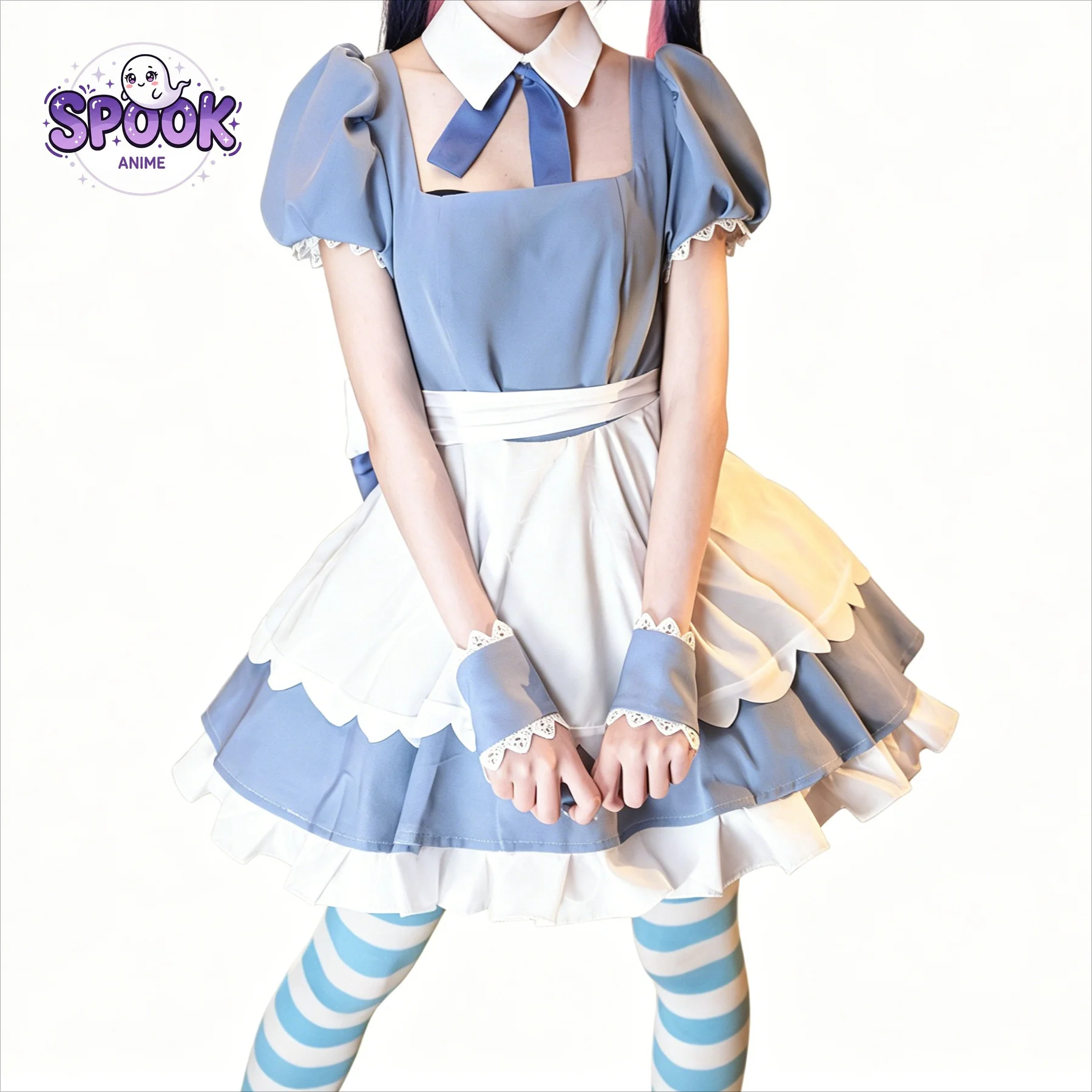 Light Blue Dress Sister Dessert Paradise New Panty and Stocking Cosplay Garterbelt Costume Full Set for Women HalloweenOutfit
Light Blue Dress Sister Dessert Paradise New Panty and Stocking Cosplay Garterbelt Costume Full Set for Women HalloweenOutfit