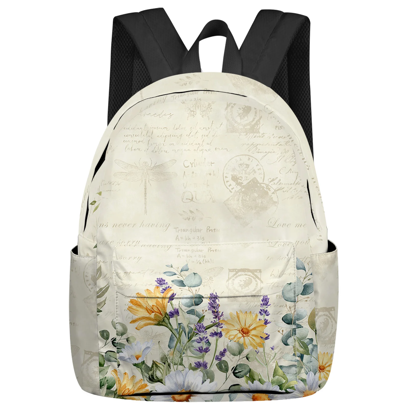 Flowers Daisies Clover Eucalyptus Plants Student School Bags Laptop Custom Backpack For Men Women Female Travel Mochila
Flowers Daisies Clover Eucalyptus Plants Student School Bags Laptop Custom Backpack For Men Women Female Travel Mochila