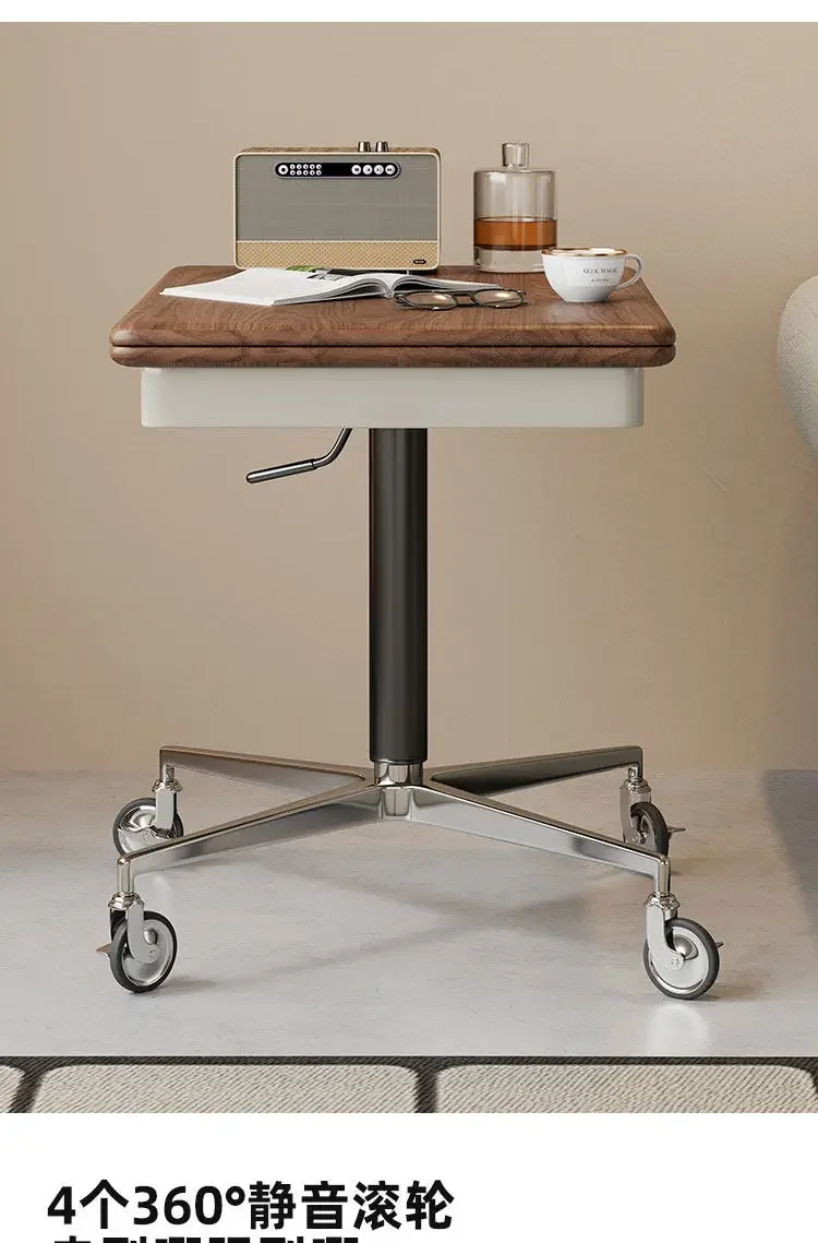 YY- movable height-adjustable tea table/dining table - dual-folding solid wood small tea table for living room, small apartments
YY- movable height-adjustable tea table/dining table - dual-folding solid wood small tea table for living room, small apartments