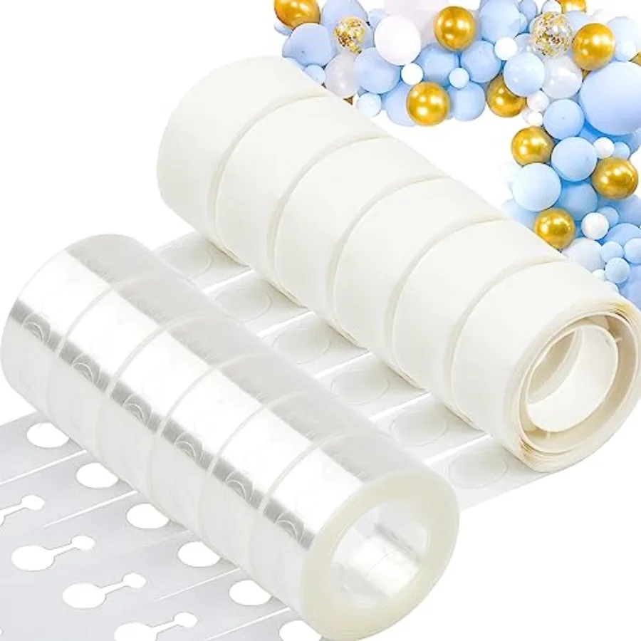 Balloon Arch Kit With Strip, 200 Glue Dots, 32.8Ft Tape for Birthday, Graduation, Wedding, Baby Shower Wall Decorations
Balloon Arch Kit With Strip, 200 Glue Dots, 32.8Ft Tape for Birthday, Graduation, Wedding, Baby Shower Wall Decorations