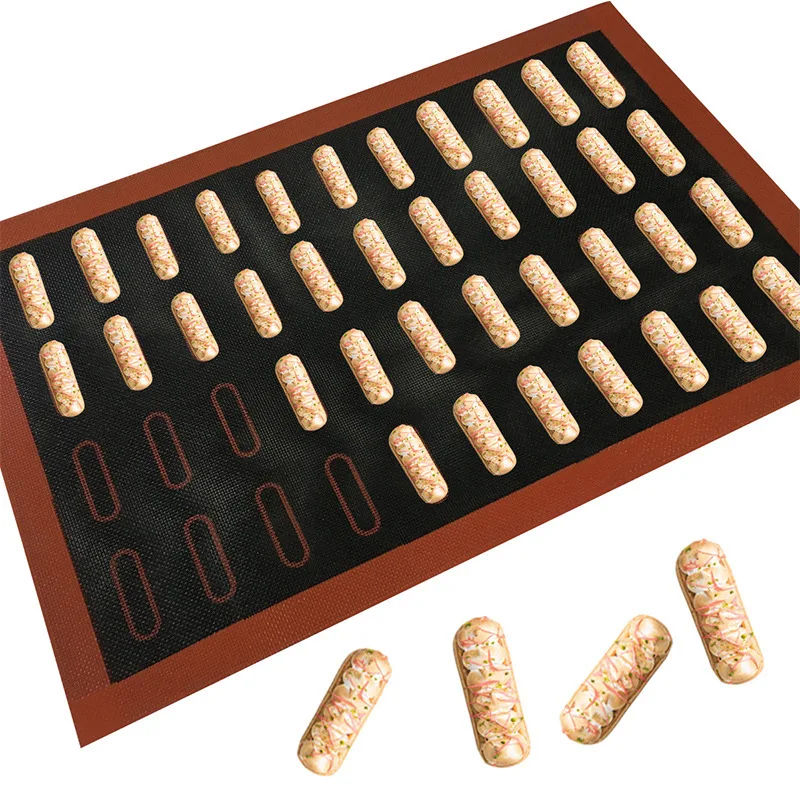 Mesh Baking Silica Gel Pad Breathable Lightning Puff Mat Commercial Oven Baking Tray Bread Non-Stick Silicone Pad
Mesh Baking Silica Gel Pad Breathable Lightning Puff Mat Commercial Oven Baking Tray Bread Non-Stick Silicone Pad