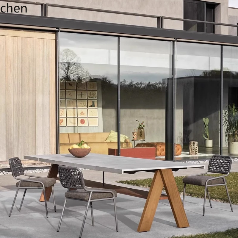 HTT outdoor table and chair combination courtyard waterproof and sunscreen casual rattan outdoor open air furniture
HTT outdoor table and chair combination courtyard waterproof and sunscreen casual rattan outdoor open air furniture