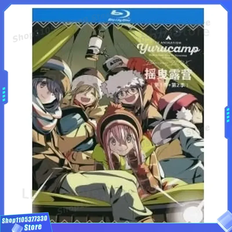 BD Blu-ray High Definition Anime Laid-Back Camp Seasons 1 and 2 2018 and 2021 Yumiri Hanamori 6-Disc Box
BD Blu-ray High Definition Anime Laid-Back Camp Seasons 1 and 2 2018 and 2021 Yumiri Hanamori 6-Disc Box