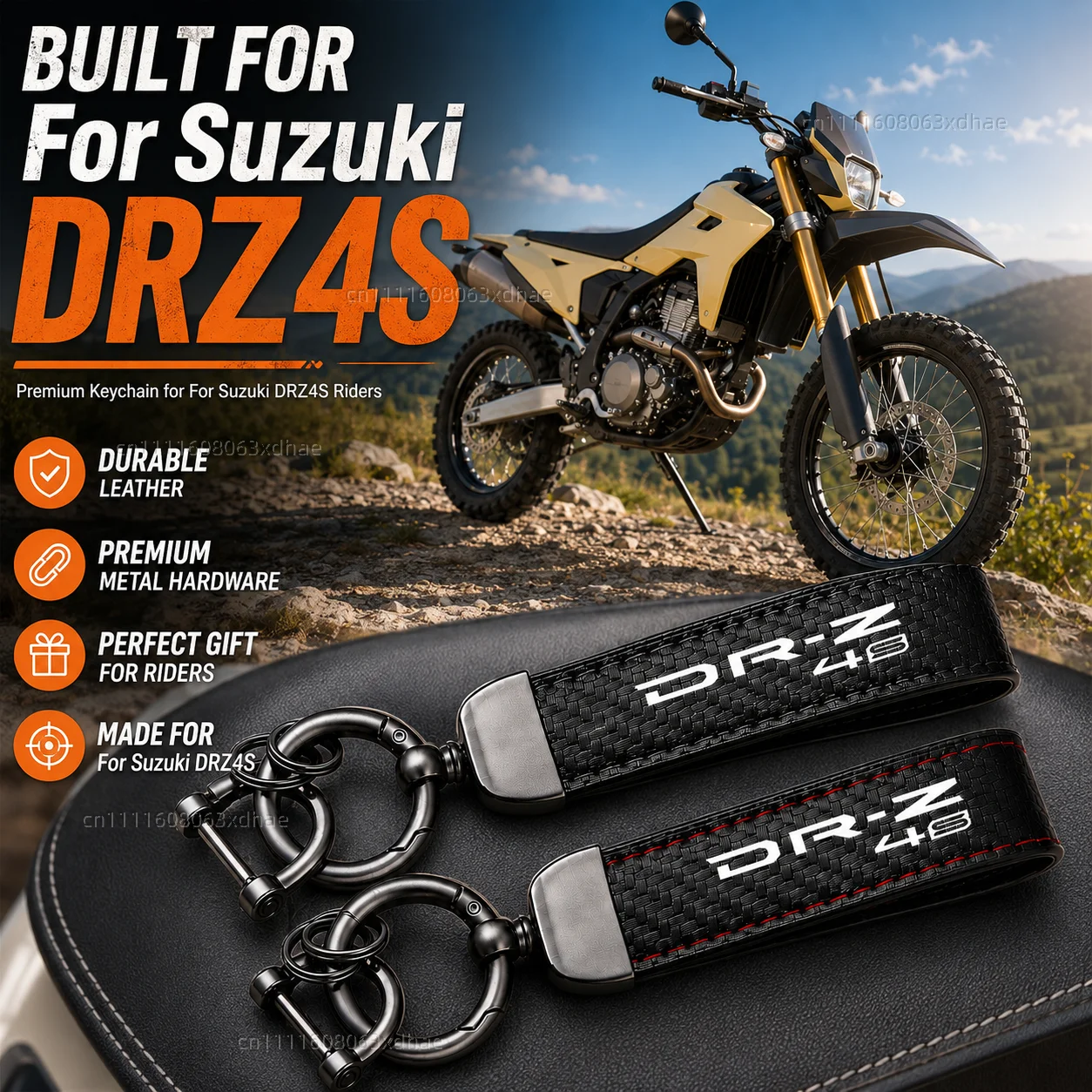 High-Grade Leather Motorcycle Keychain Holder Keyring Accessories For Suzuki DRZ400 DRZ400E DRZ400S DRZ400SM DR-Z400 E S SM
High-Grade Leather Motorcycle Keychain Holder Keyring Accessories For Suzuki DRZ400 DRZ400E DRZ400S DRZ400SM DR-Z400 E S SM