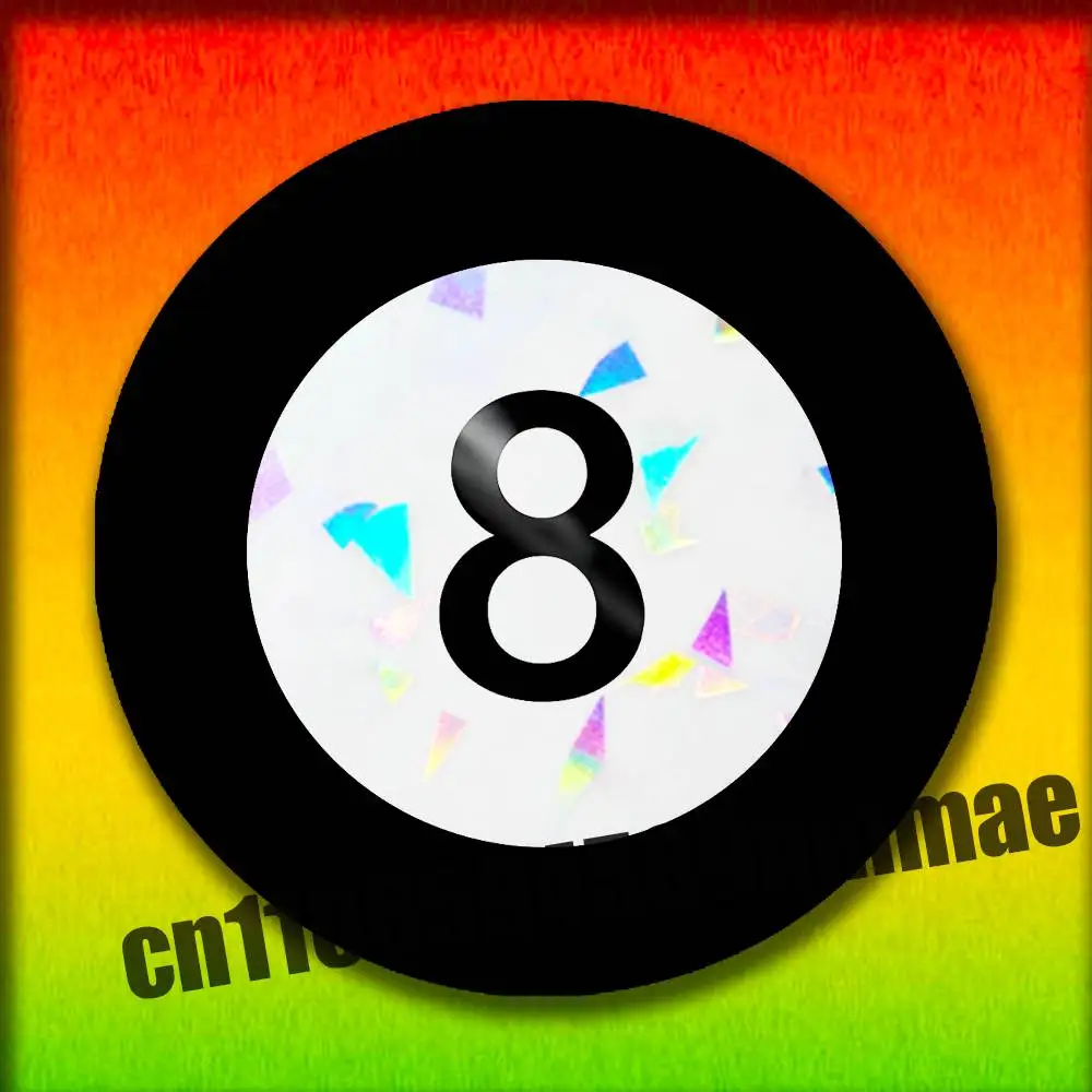 For 8 ball Lucky 8ball Emblem Round Pins Insignia Badge Cover Ornament 75mm Cosplay Brooch Button
For 8 ball Lucky 8ball Emblem Round Pins Insignia Badge Cover Ornament 75mm Cosplay Brooch Button