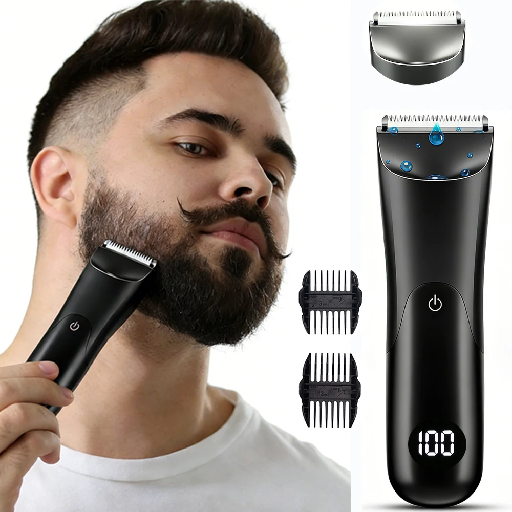 Body Shaver Man's Rechargeable Body Epilator Waterproof Portable hair cutting machine Electric Body Hair Trimmer for Groin Beard
Body Shaver Man's Rechargeable Body Epilator Waterproof Portable hair cutting machine Electric Body Hair Trimmer for Groin Beard