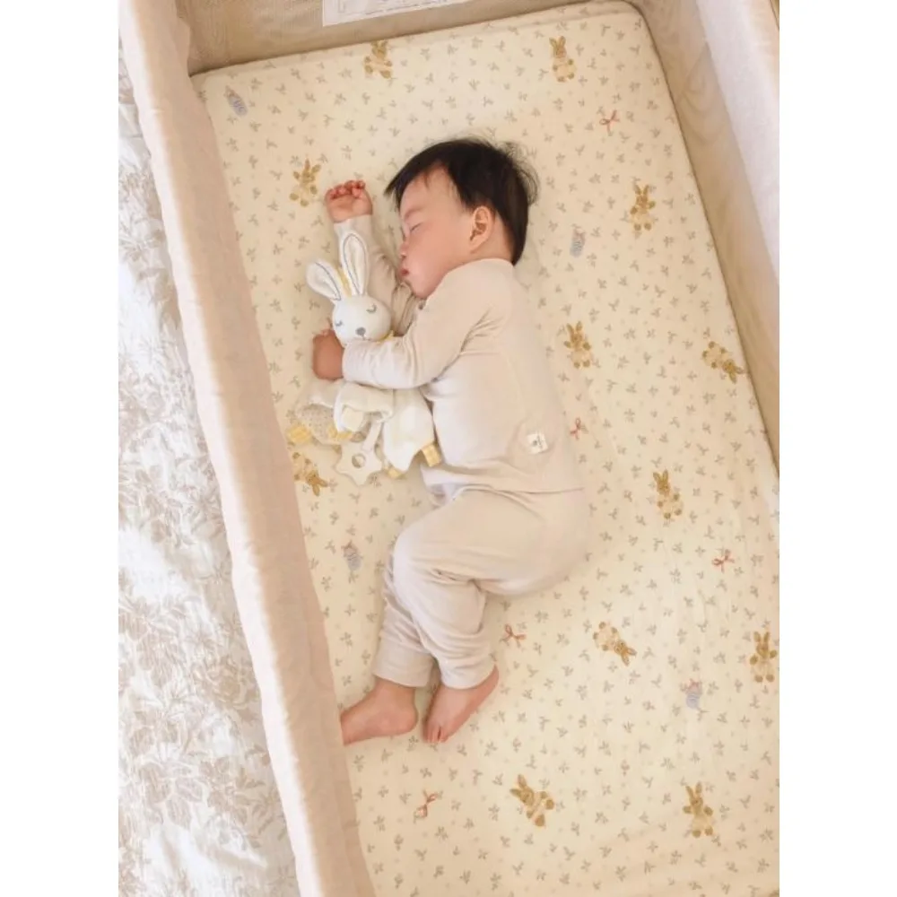 130 70CM Breathable Cotton Fitted Crib Sheets Soft Mattress Cover Solid Color Baby Bedding Set Infant Bed Sheet for Crib
130 70CM Breathable Cotton Fitted Crib Sheets Soft Mattress Cover Solid Color Baby Bedding Set Infant Bed Sheet for Crib