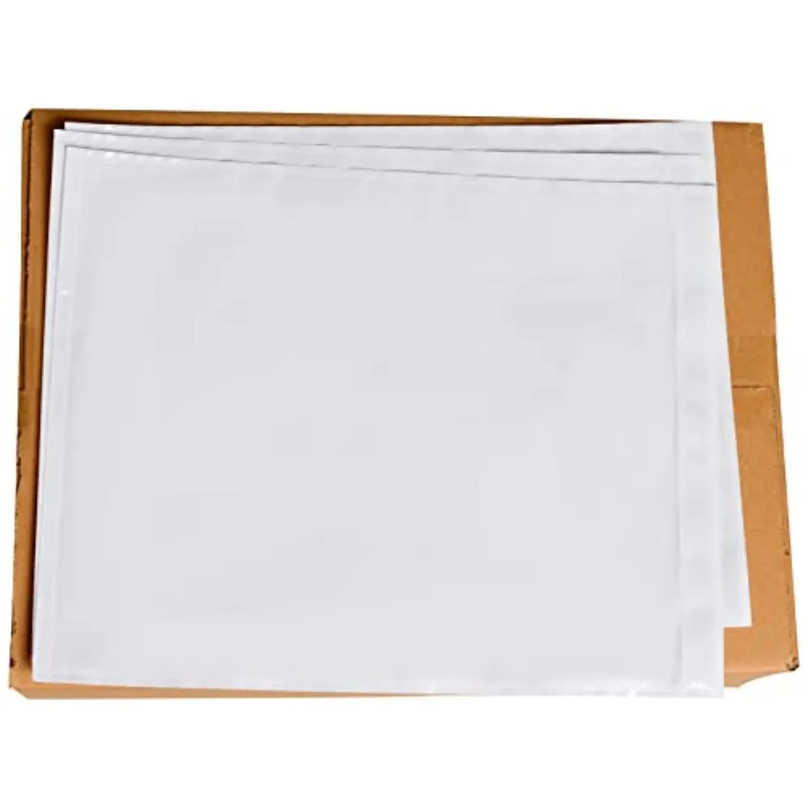 PCS 9.5"x 12" Clear Self-Adhesive Packing List Envelopes - Fit 8.5x11 inch Lettter - Shipping/Mailing Pouch Enclosed Bags for P
PCS 9.5"x 12" Clear Self-Adhesive Packing List Envelopes - Fit 8.5x11 inch Lettter - Shipping/Mailing Pouch Enclosed Bags for P