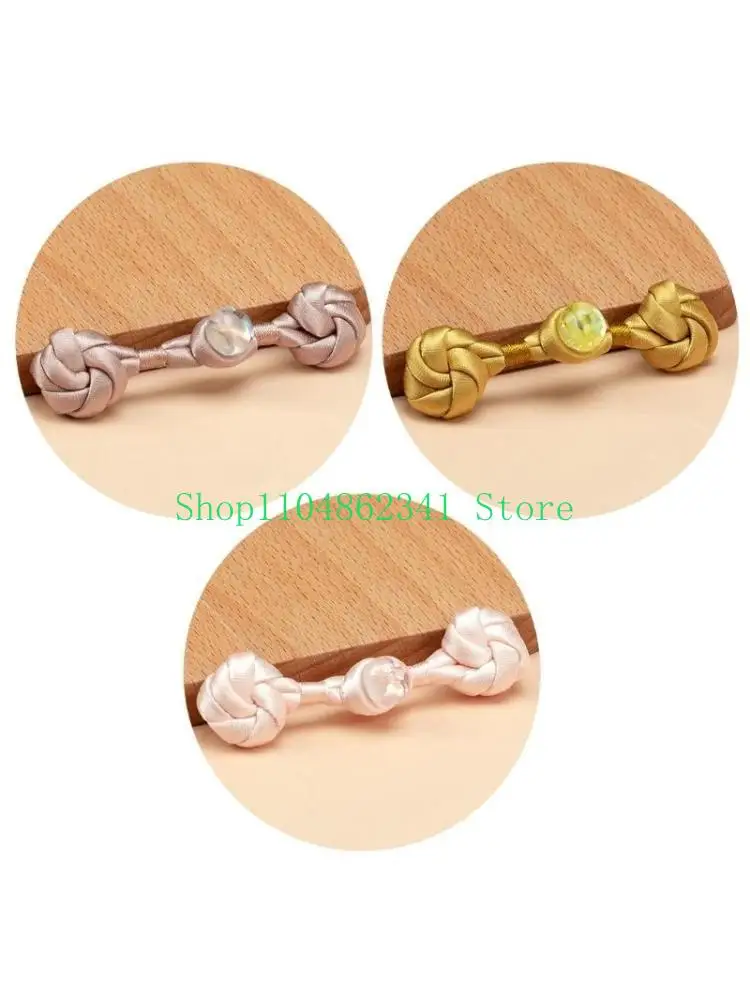 652F Hand Knitted Chinese Knots Traditional Clothing Decoration Buttons Sewing Button for Cheongsam and Ethnic Outfits
652F Hand Knitted Chinese Knots Traditional Clothing Decoration Buttons Sewing Button for Cheongsam and Ethnic Outfits