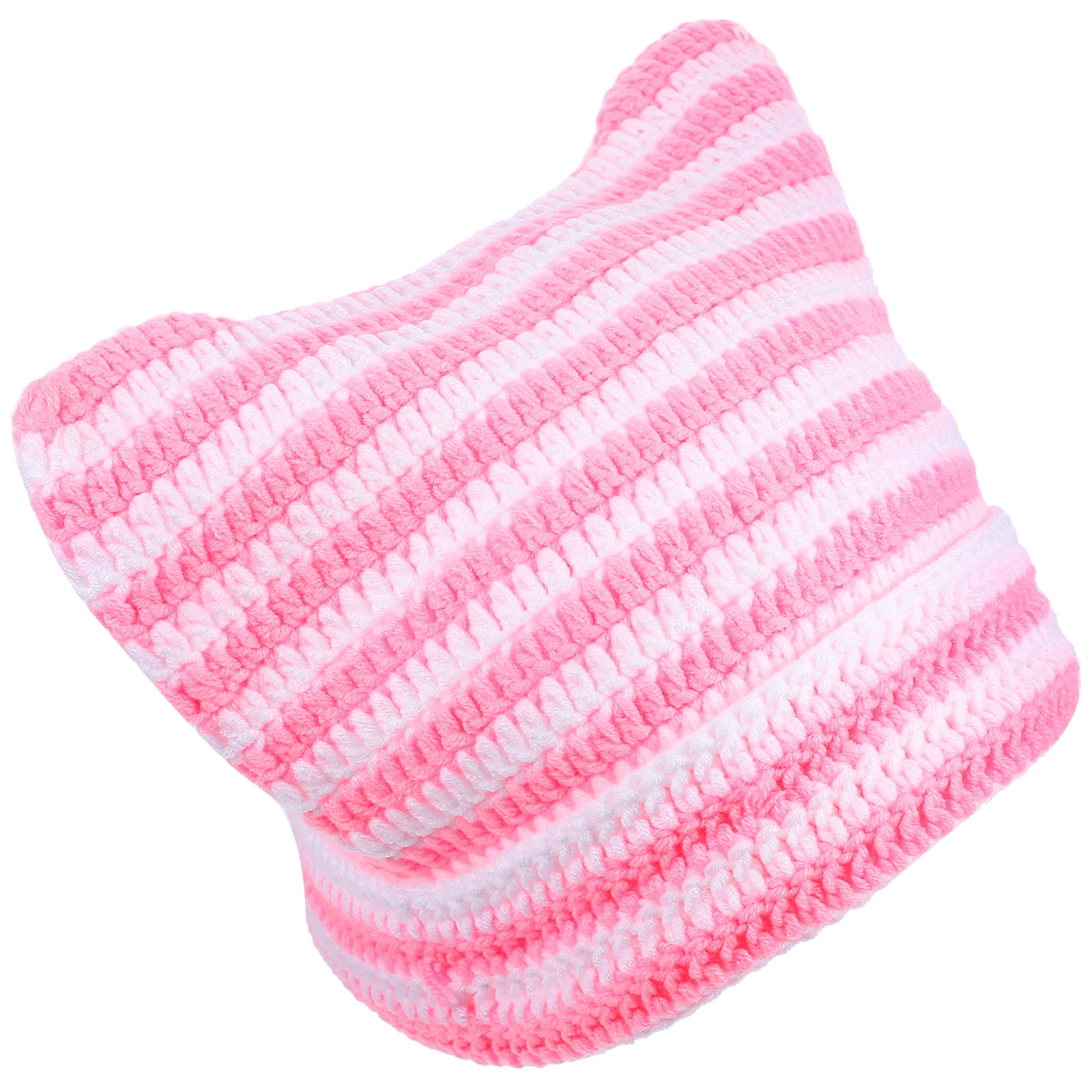 Cat Ears Hat Hand-knitted Warm Pullover Hats (#4 Pink White) Men Thicken Unisex Man
Cat Ears Hat Hand-knitted Warm Pullover Hats (#4 Pink White) Men Thicken Unisex Man