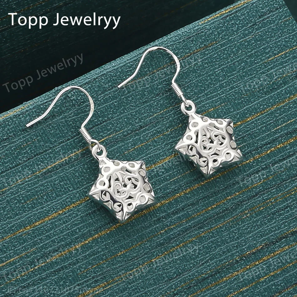 925 Sterling Silver Exquisite Hollow Star Earrings Fashion Ladies Wedding Gift Accessories Jewelry
925 Sterling Silver Exquisite Hollow Star Earrings Fashion Ladies Wedding Gift Accessories Jewelry