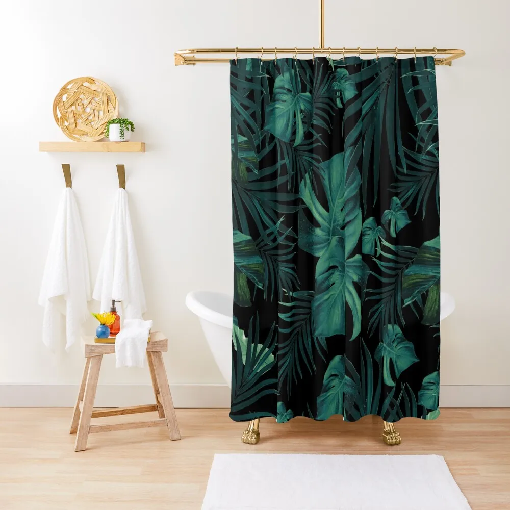 Tropical Jungle Night Leaves Pattern #1 (2020 Edition) #tropical #decor #art Shower Curtain Bathroom For Shower Curtain
Tropical Jungle Night Leaves Pattern #1 (2020 Edition) #tropical #decor #art Shower Curtain Bathroom For Shower Curtain