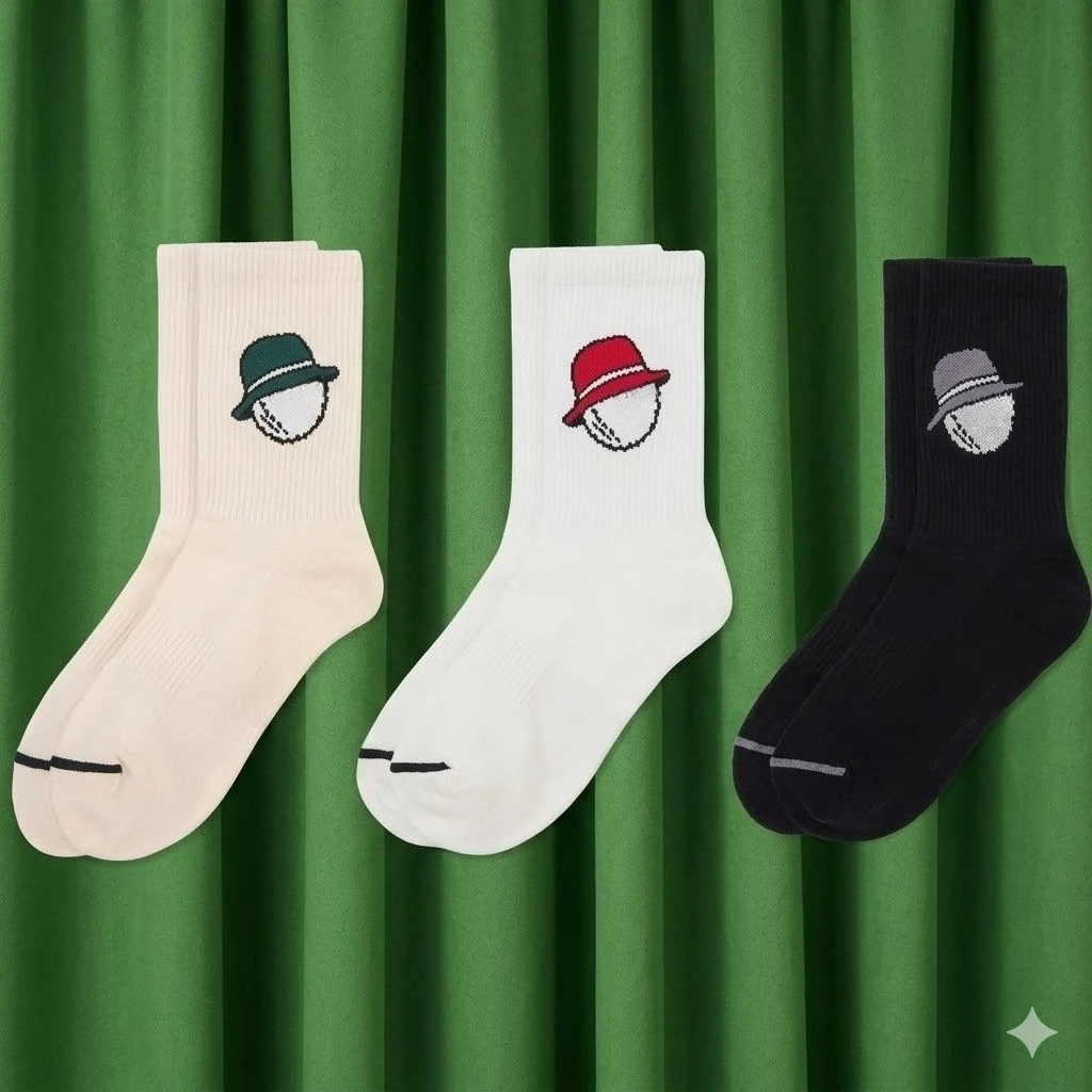 Luxury Cotton Golf Socks Men Women Crew Mid-Tube Sport Socks Trendy Retro Street Athletic Sweat-Absorbing Tennis Socks
Luxury Cotton Golf Socks Men Women Crew Mid-Tube Sport Socks Trendy Retro Street Athletic Sweat-Absorbing Tennis Socks