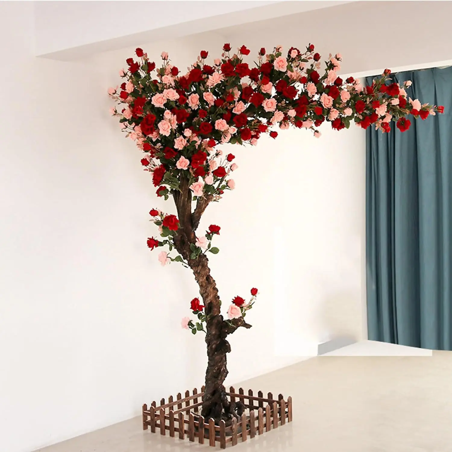 Artificial Cherry Blossom Trees – Lifelike Replica Indoor Plant Decorative Rose Flower Tree for Home Décor
Artificial Cherry Blossom Trees – Lifelike Replica Indoor Plant Decorative Rose Flower Tree for Home Décor