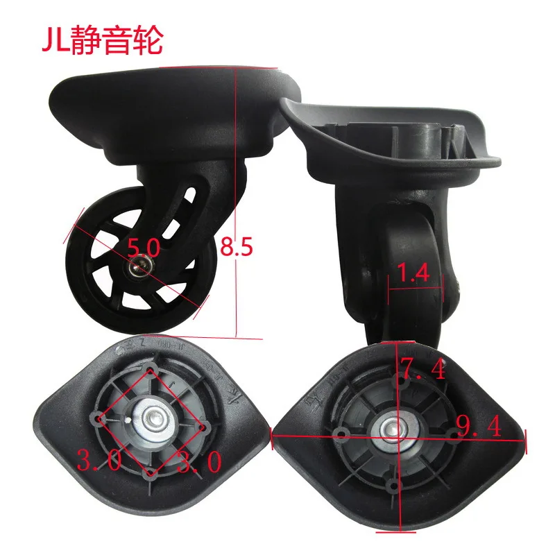 JL Silent Universal Wheels Spinner Wheel Replacement Luggage Accessories for Trolley Case Suitcase
JL Silent Universal Wheels Spinner Wheel Replacement Luggage Accessories for Trolley Case Suitcase
